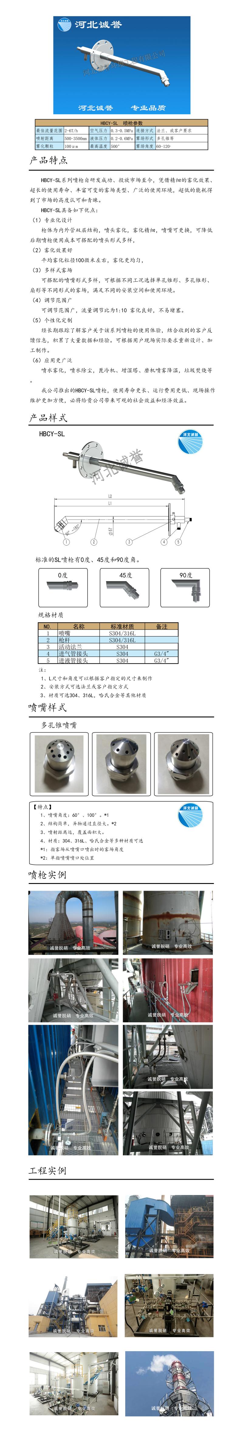 廢液噴槍、保護(hù)套、噴槍參數(shù)、材質(zhì)尺寸、流量分布圖、扇形空心錐俯視圖介紹以及廢液噴槍霧化視頻展示和工程案例介紹